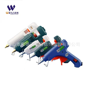 Hot Melt Glue Gun 20W 80W Temperature Adjustment Dual Power Glue Gun Sol Glue Gun Dispensing Equipment Saide Hot Melt Glue Gun