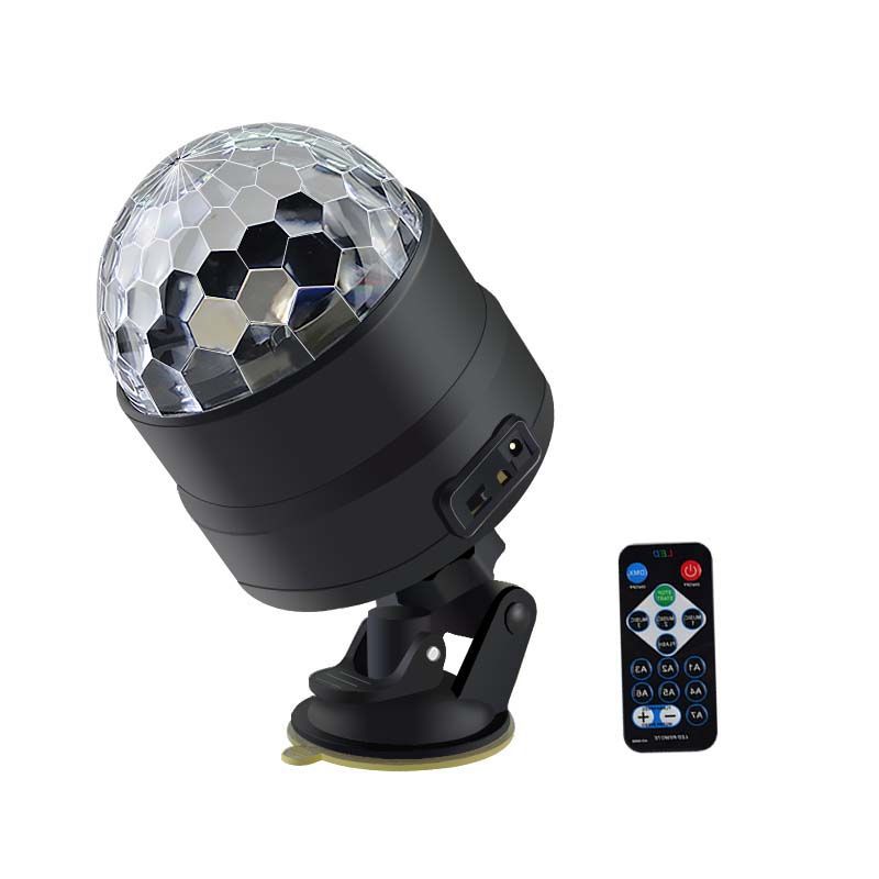 Luces LED RGB para interior de coche con control remoto y sincronización musical