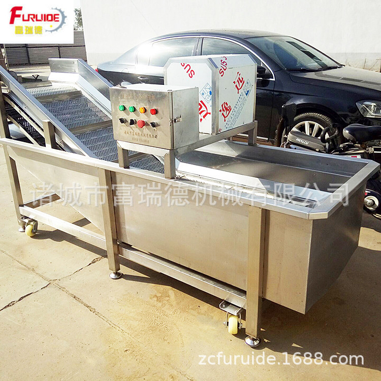 蔬菜清洗机 净菜加工流水线 小型气泡清洗机