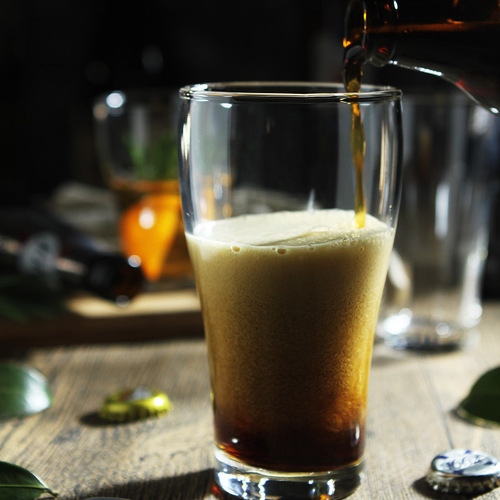 Household German craft wheat beer cup small tasting cup smelling wine cup bar wine glass glass water cup personality