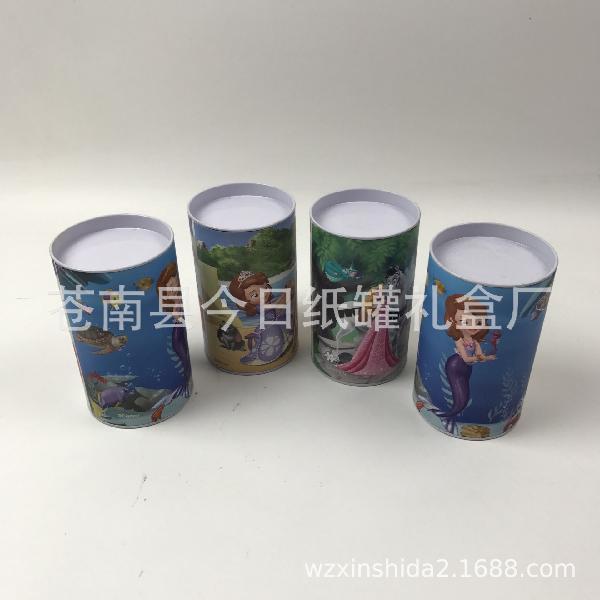 定 做硬度好马口铁茶叶纸罐 拉伸马口铁拼图纸筒 纸罐免费拿样