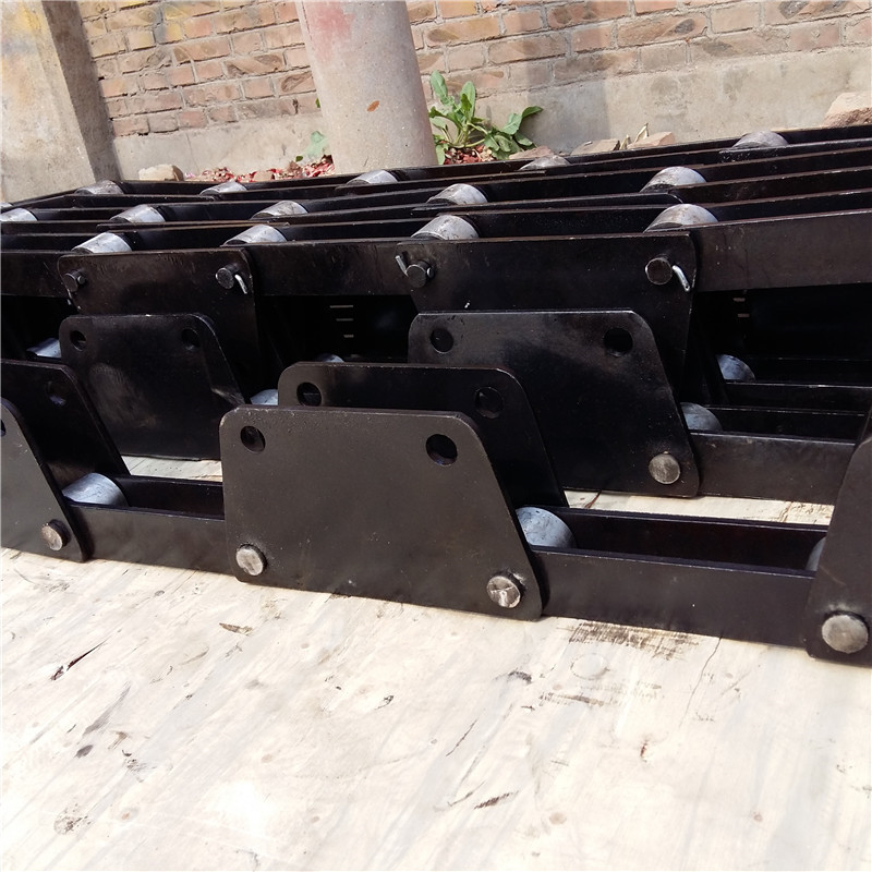 长节距输送链条厂家供应 工业碳钢大节距F型滚子输送链条生产制作