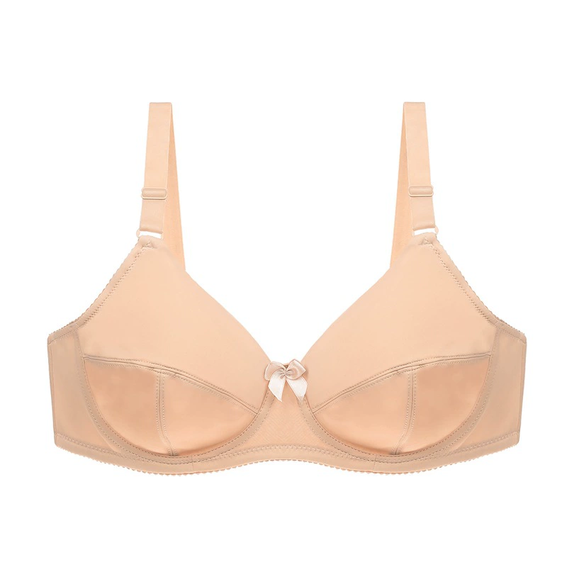 Cooling plus‑size full‑coverage bra, breathable mesh, molded cups, sizes 36/80–52/120
