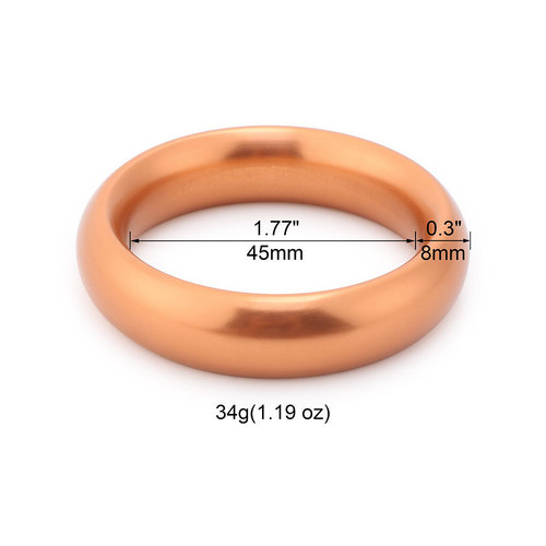 Metal cock ring to restrain penis, aluminum alloy semen locking ring, adult male appliance, alternative sex toy wholesale