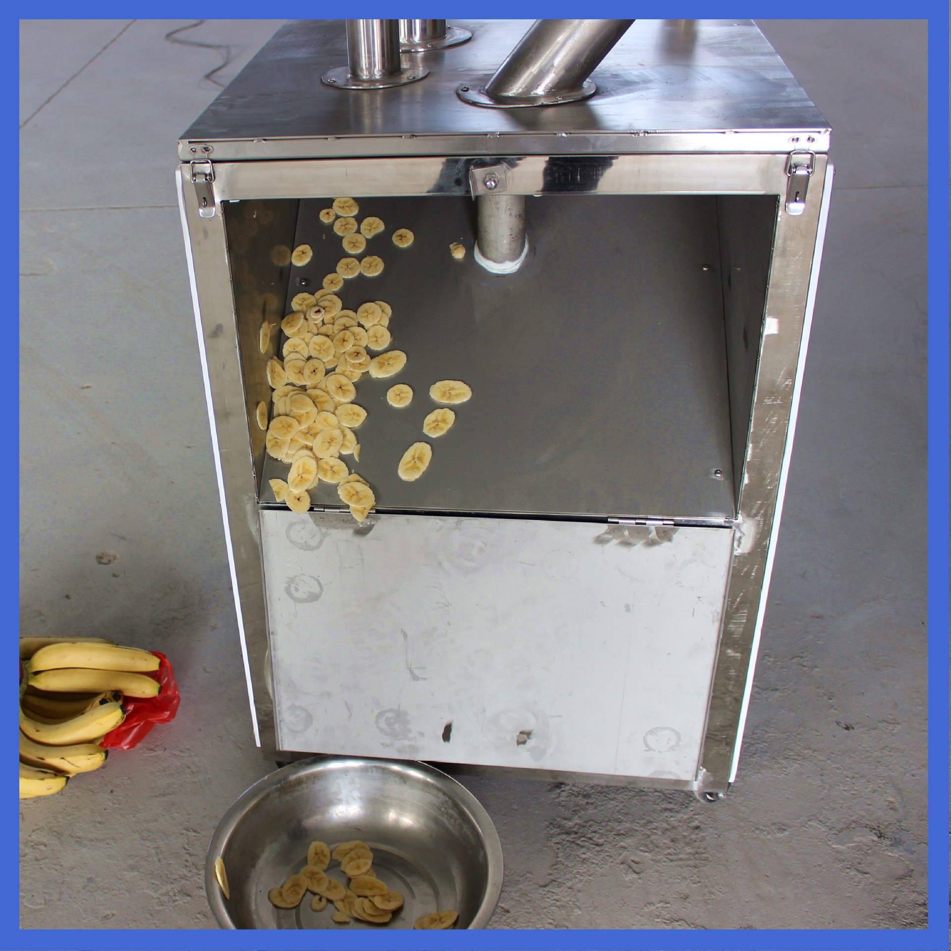 新品香蕉切片机山药切片机 商用下压式切柠檬片