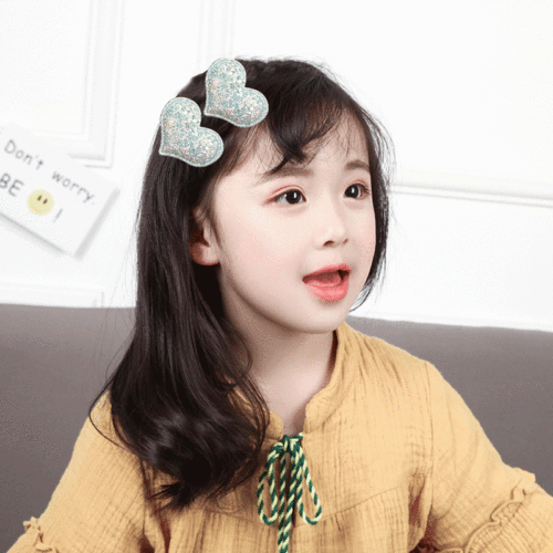 Creative children's bangs stickers baby cute crown girl sticky hair broken hair stickers girls velcro wholesale