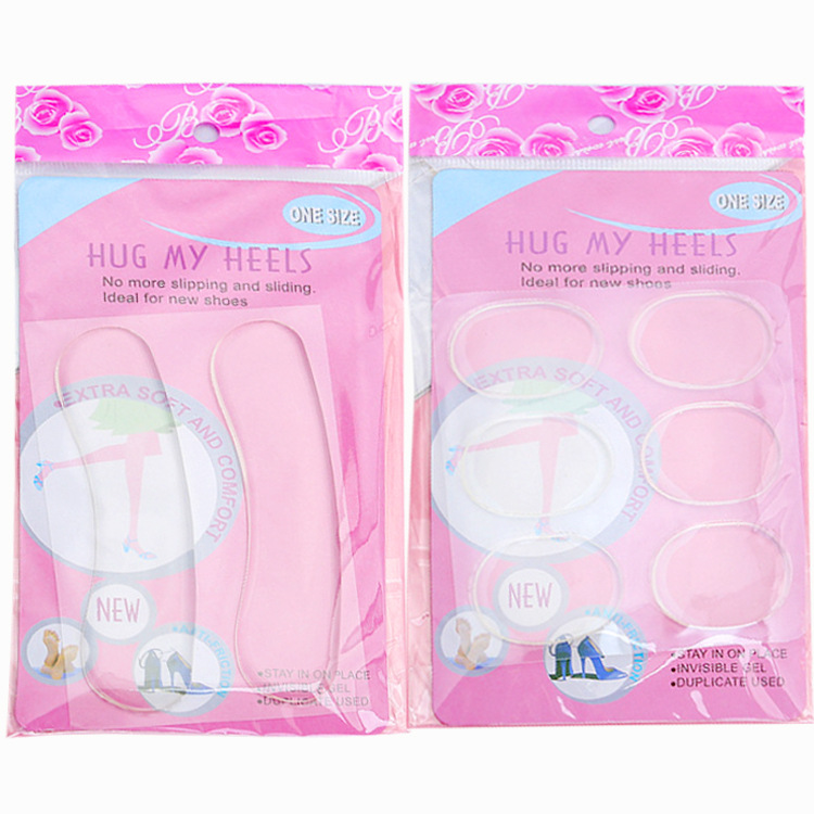 silicone harmless heel sticker