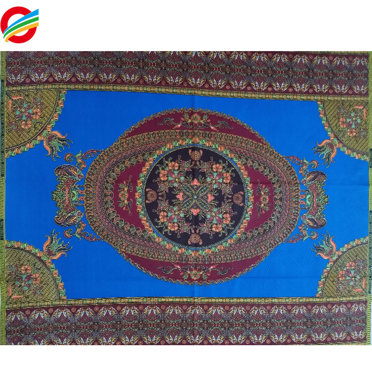 非洲民族服装全涤蜡染布仿蜡布双面渗透印花布SUPER WAX / JAVA