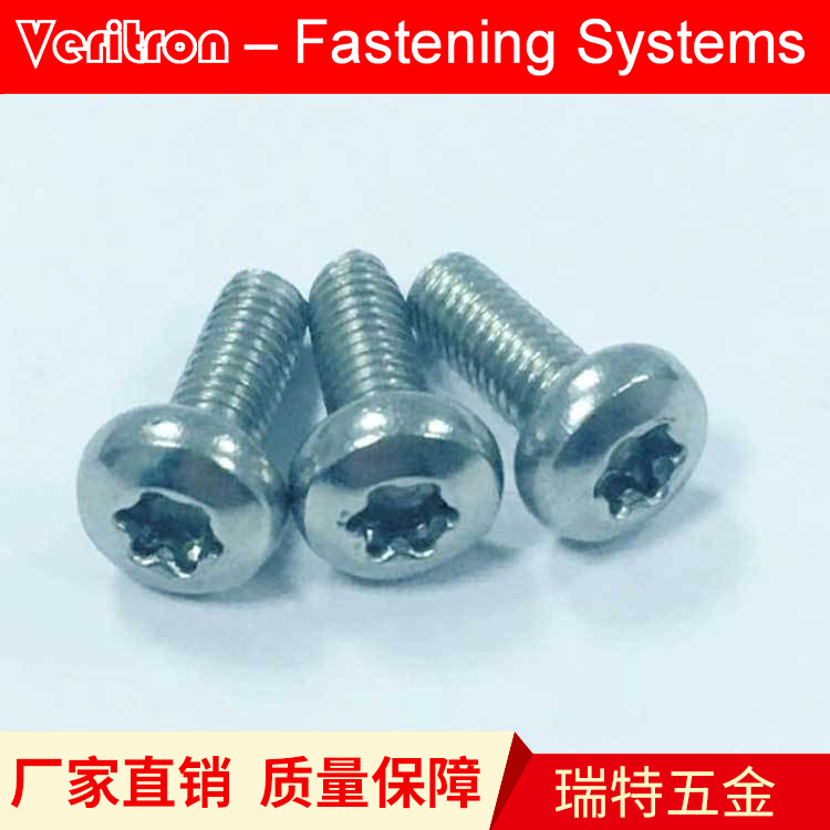 DIN7985 螺丝 M5 盘头 内梅花T25 不锈钢304(A2)