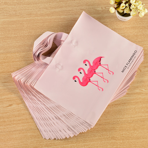 Children's clothing, women's clothing, clothing store bags, handbags, wholesale, gifts, plastic, frosted, thick, high-end, extra large, printed logo