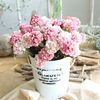 Simulation flower ball chrysanthemum small handle manufacturer home decoration wedding blooming flower wall plant wall fake flower MW55502