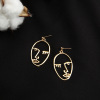 Earrings for face, European style