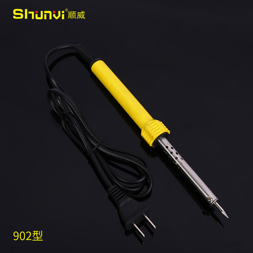 Manufacturer wholesale Shunwei electric soldering iron, high temperature resistant external heating type electric soldering iron, constant temperature industrial electric soldering iron wholesale