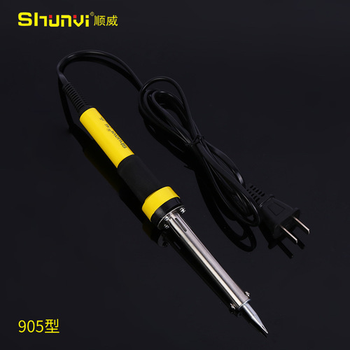 Manufacturer wholesale Shunwei electric soldering iron, high temperature resistant external heating type electric soldering iron, constant temperature industrial electric soldering iron wholesale