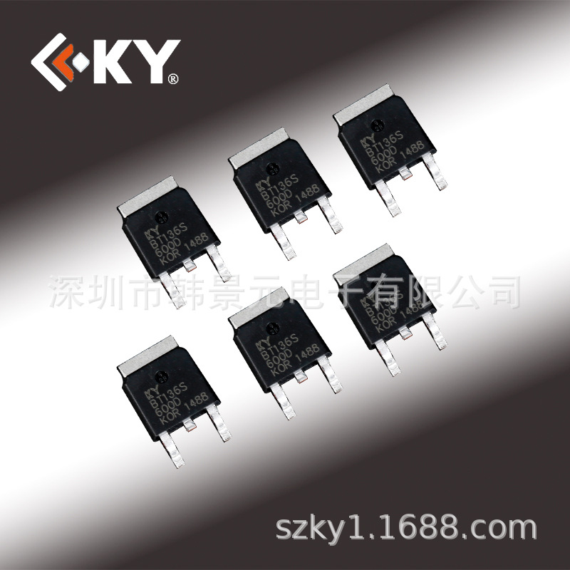 【厂家直销】BT136S-800E BT136 TO-252可替换原装