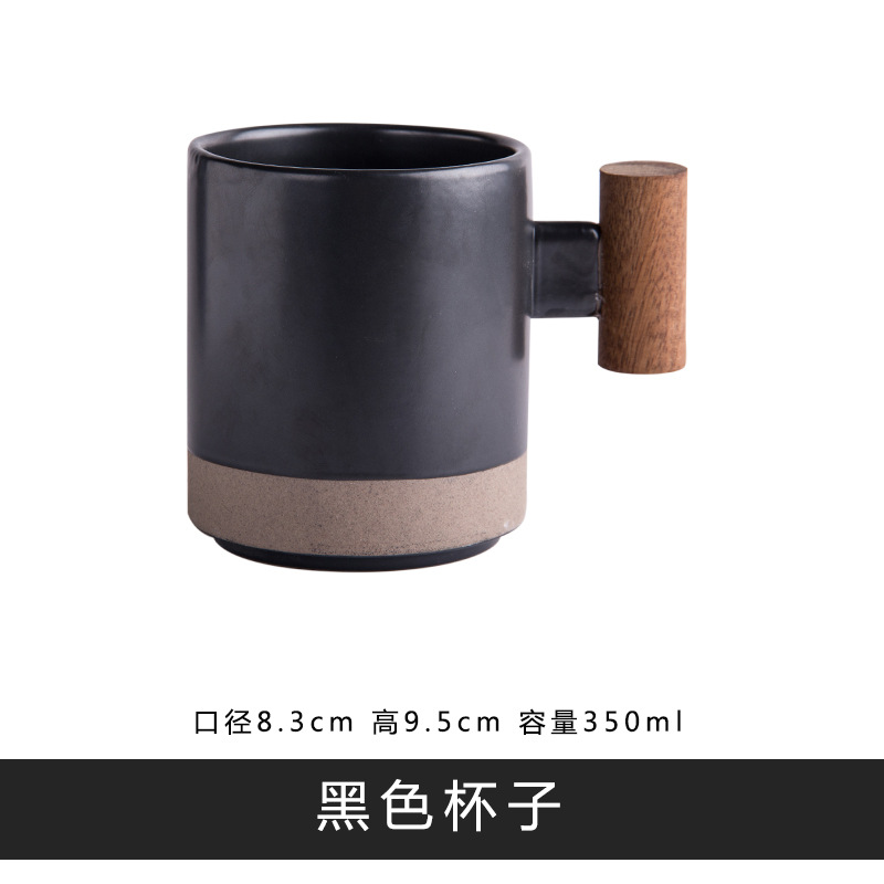 Coreano de cerámica vajilla cena plato tazón taza madera