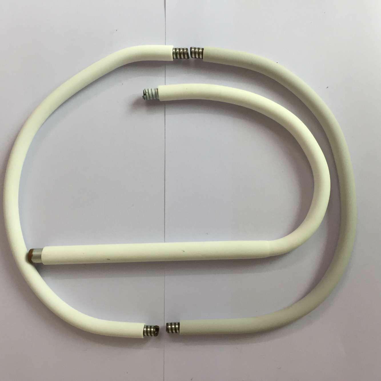 厂家批发万向定位硅胶管  可弯曲包塑台灯五金软管蛇管多色硅胶管