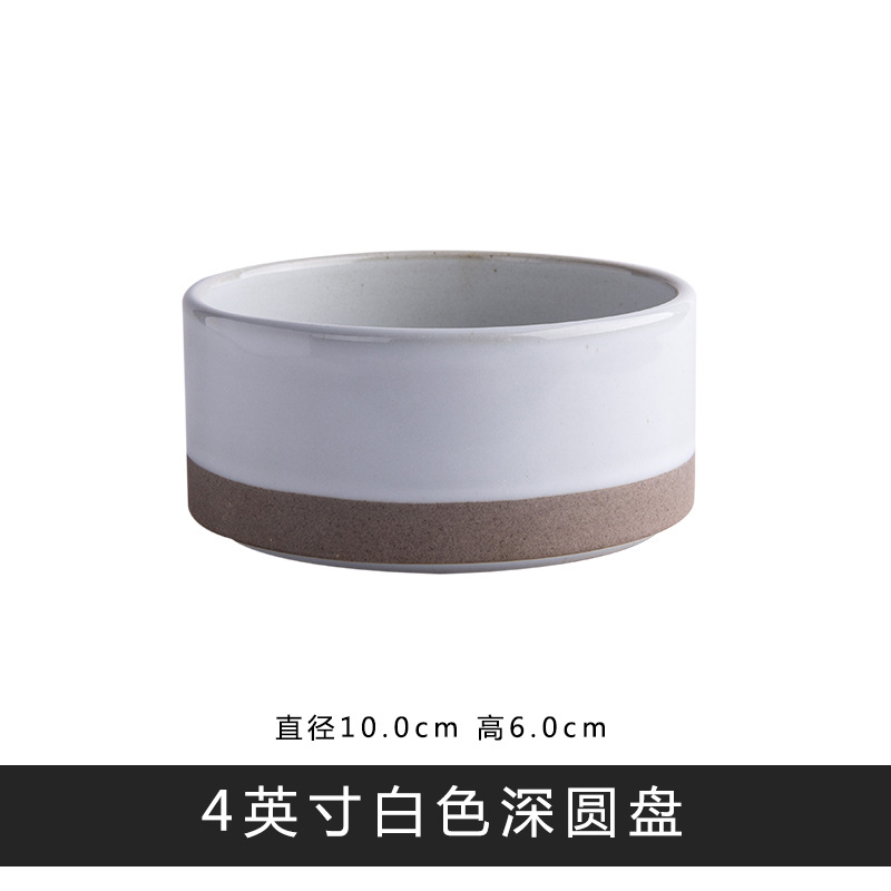 Coreano de cerámica vajilla cena plato tazón taza madera