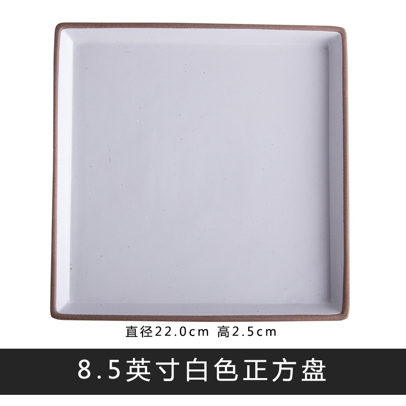 Coreano de cerámica vajilla cena plato tazón taza madera