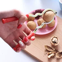 Multifunctional walnut clip metal nuts shell peeling peeling walnut pliers Nut clamping mountain walnut folder walnuts