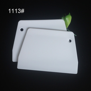 Baking Tools Plastic Scraper Trapezoidal Scraper Small Cream Cake Dough Cutting Knife Baking Scraper