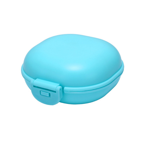 A2613 Covered Waterproof Soap Box Travel Soap Box Bathroom Creative Drain Soap Box Travel Portable Soap Tray