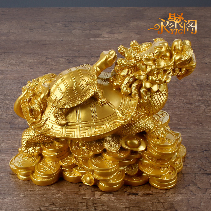 Gran dragón tortuga fábrica Ventas Directas Madre y niño tortuga cabeza de dragón tortuga decoración tortuga dragón tesoro decoración del hogar