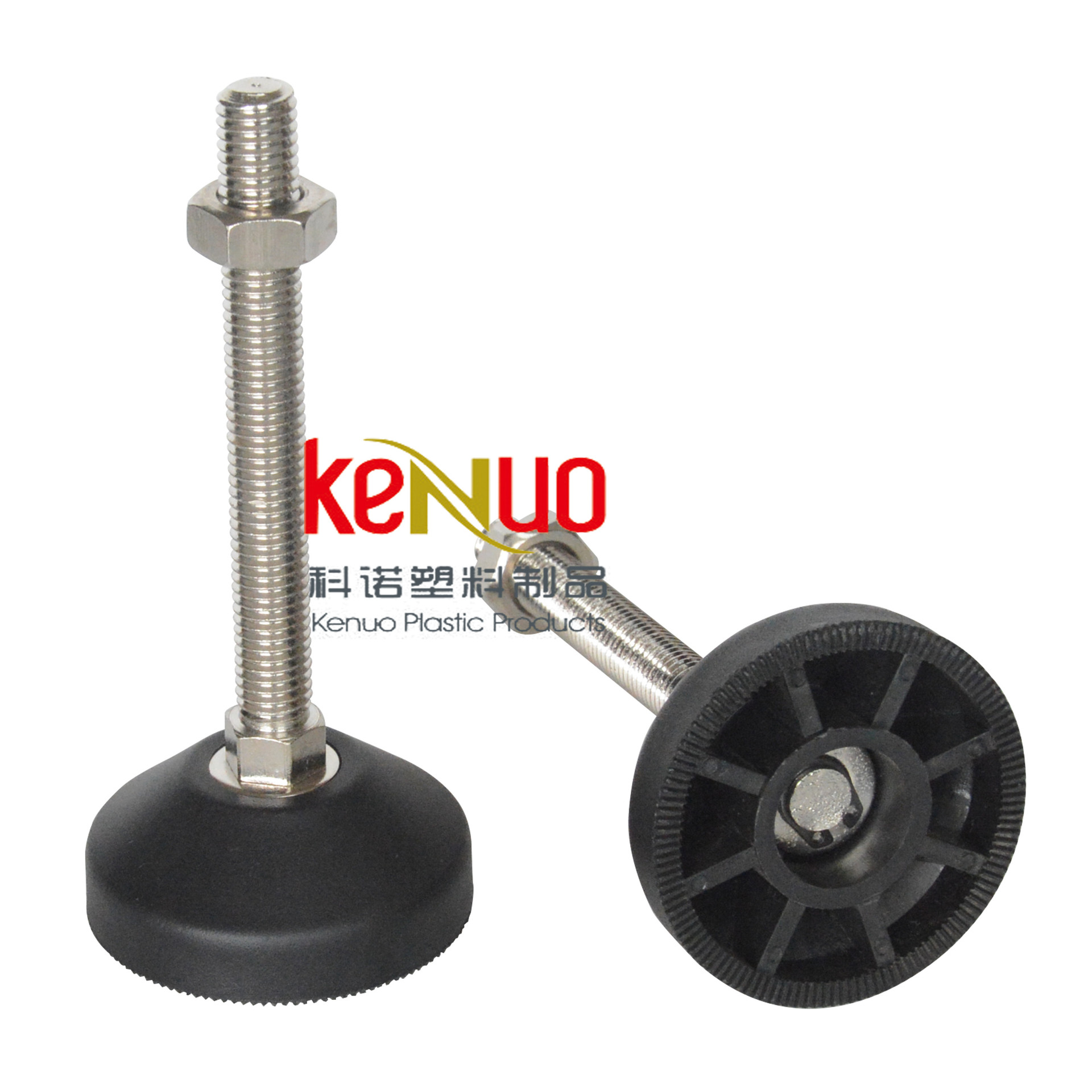 尼龙支撑脚蹄 升降尼龙脚杯 水平支撑脚架 固定可调脚垫 碳钢脚杯