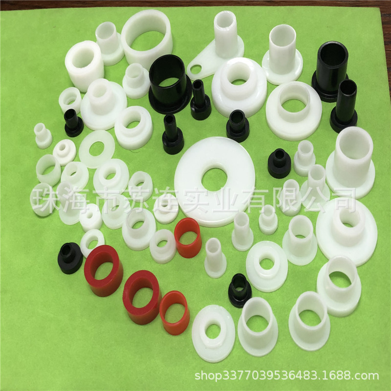 厂家批发阻燃耐磨尼龙垫片 白色PP塑料平垫 赛钢POM绝缘垫圈