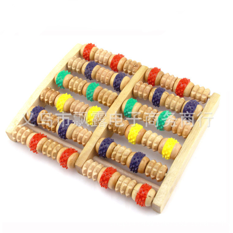 Organic wooden massager for feet ??