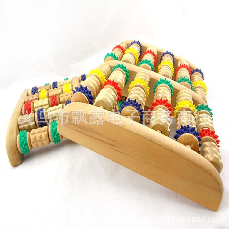Organic wooden massager for feet ??