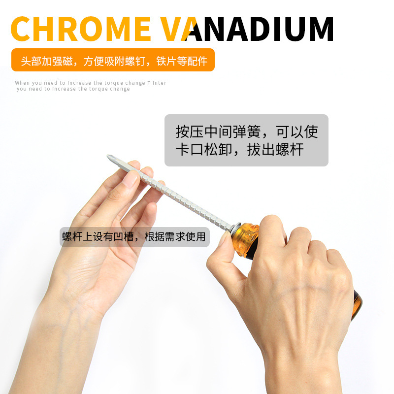 De doble propósito destornillador de trinquete retráctil Cruz ciruela de doble propósito destornillador corto destornillador de doble propósito destornillador herramienta cono