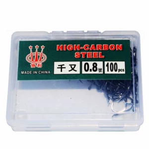 倍利 Подвесная коробка Qianyou, крючок, коробка для рыболовных крючков Beili, 100 шт., 1 10 коробок, приманка для ловли карпа Pohu, карася