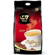 越南进口 中文版/越文版 中原G7咖啡速溶3合1咖啡1600g原味100条