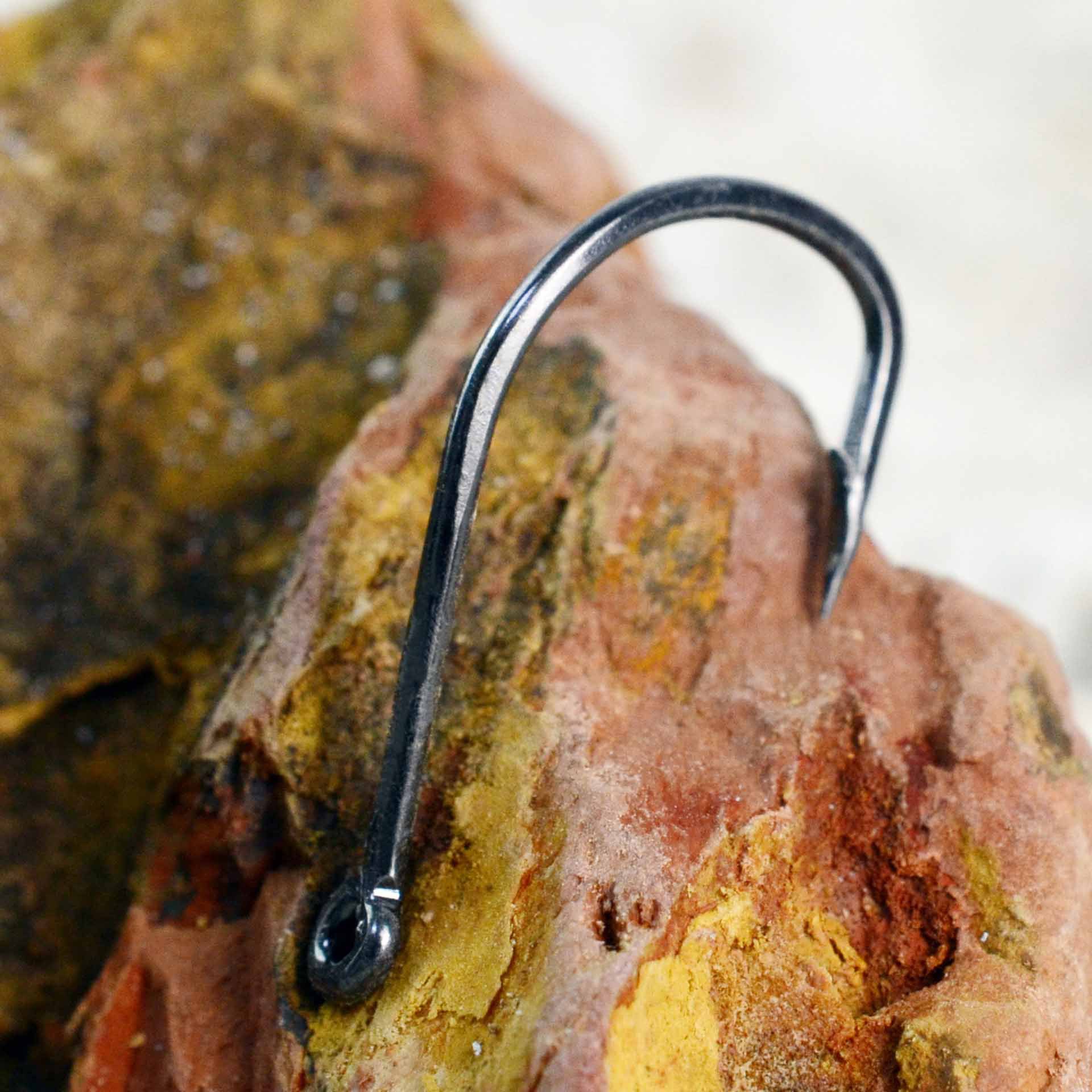 Tubo a granel fu yidou púas artes de pesca anzuelo al por mayor 500 unids/bolsa directo fábrica material acero alto carbono