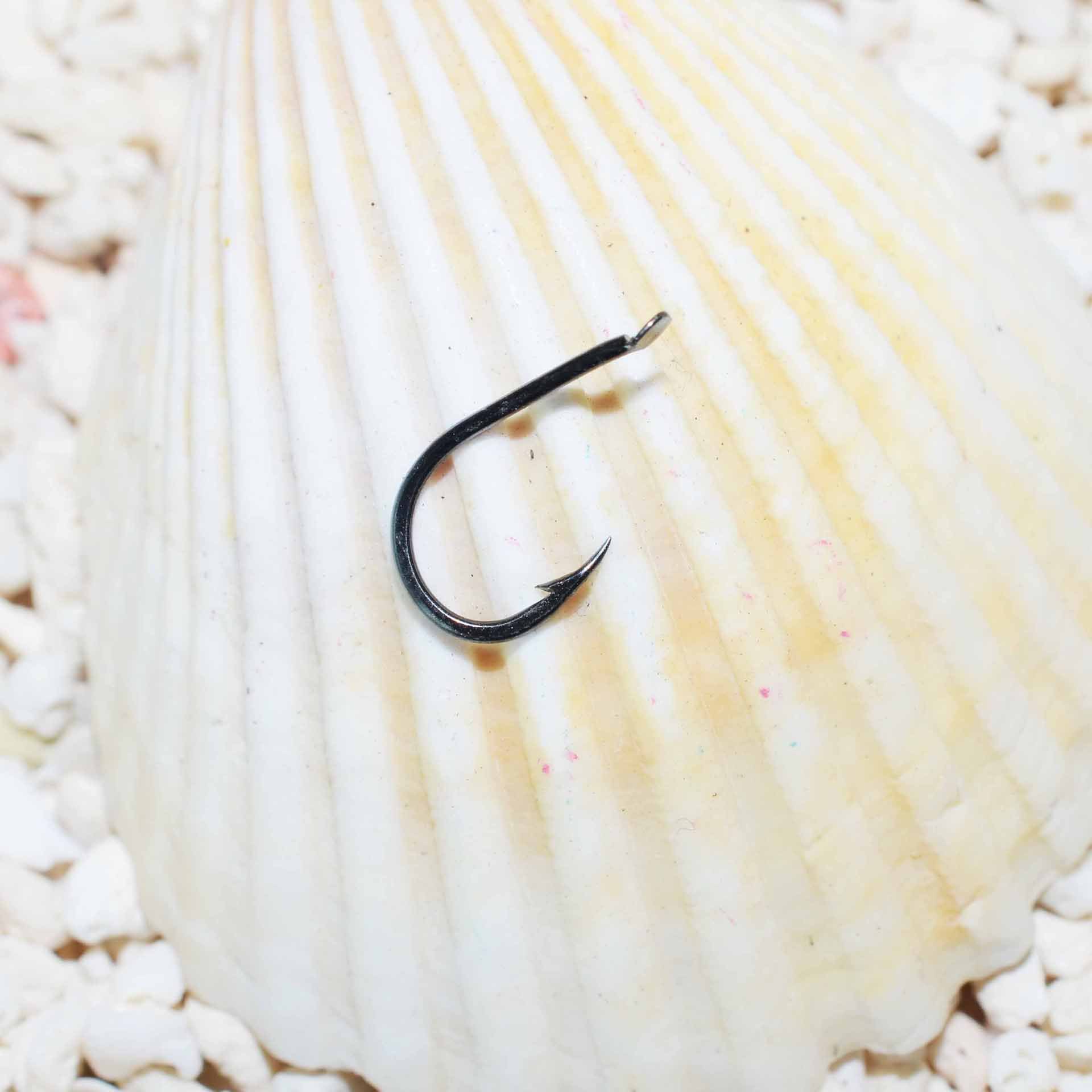 A granel boutique mil sangre a través de anzuelo de acero de alto carbono negro antioxidante azul tamaño de color se puede personalizar