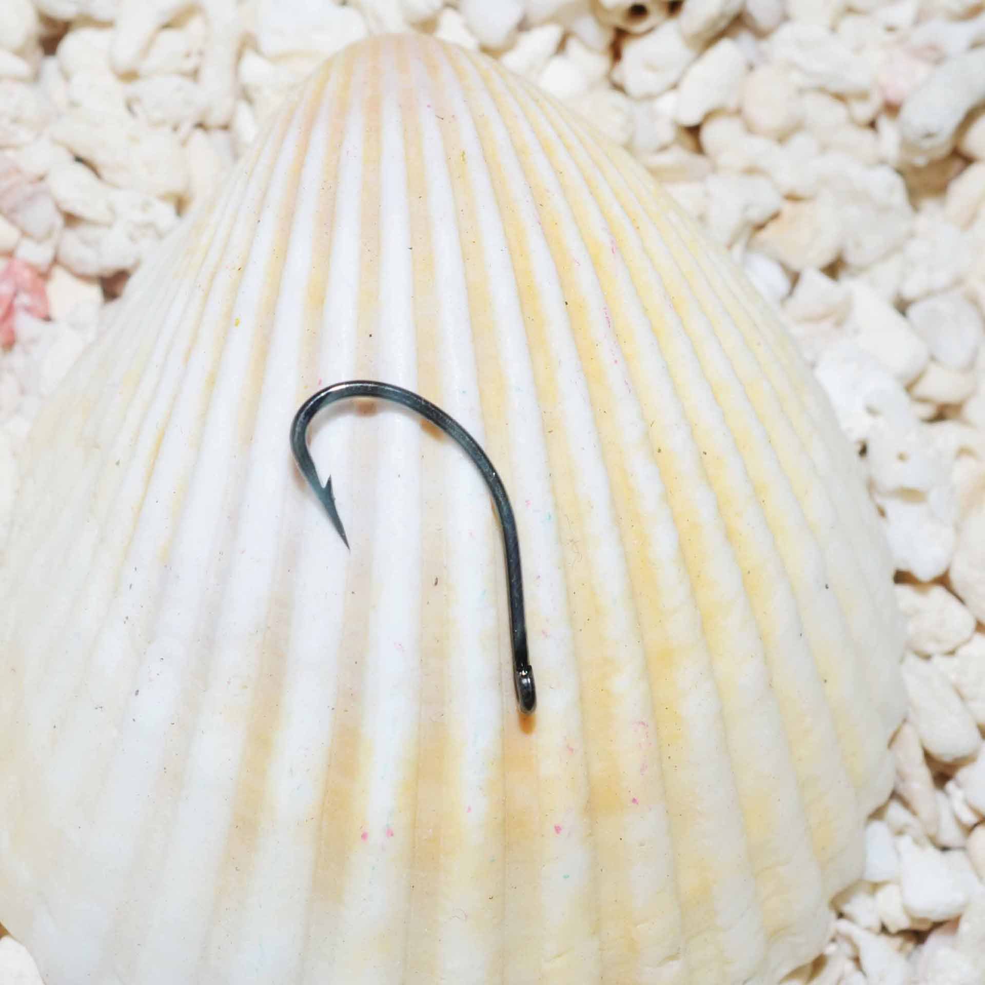 Beili fabricante Guan Fu Wan Shi gancho de pesca engranaje caja de plástico tira gancho colgando Caja 100 unidades