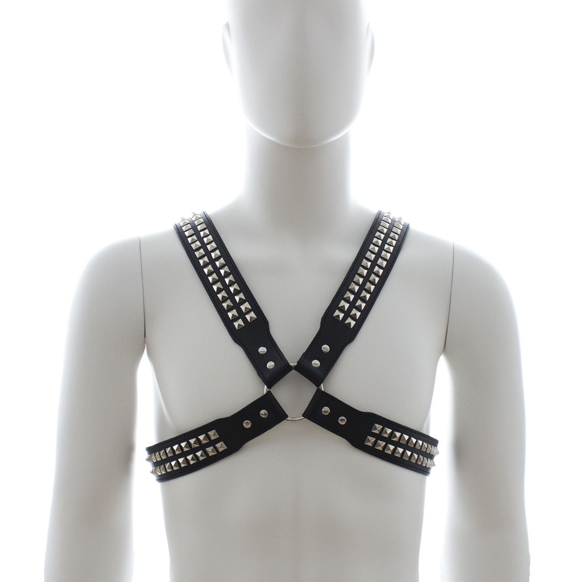 Juguetes sexuales eróticos SM, ataduras, cinturón de cuero con tachuelas para hombre, arnés de pecho, atuendo de actuación, top de cuero, chaqueta de cuero con púas estilo punk.