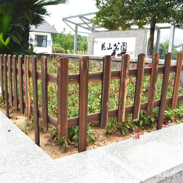 Anticorrosive wood fence Christmas tree fence holiday interior…