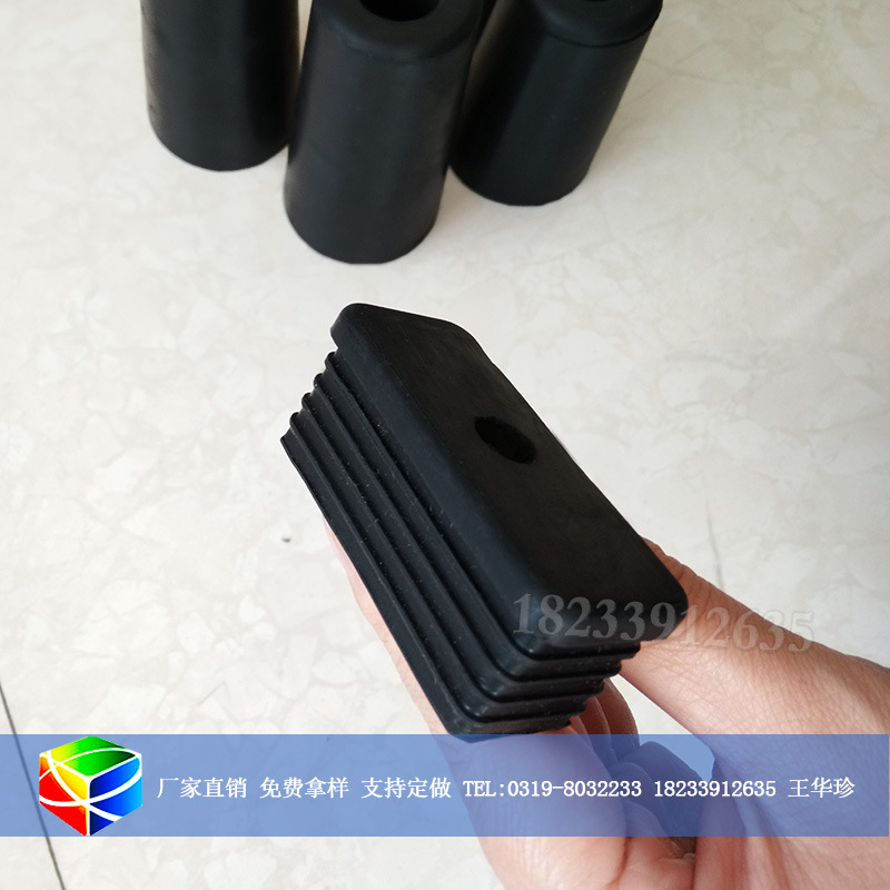 丁腈耐油橡胶堵盖堵头 空心螺纹橡胶孔塞头  NBR橡胶密封件