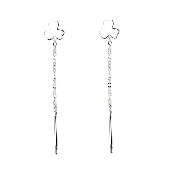 Platinum earrings