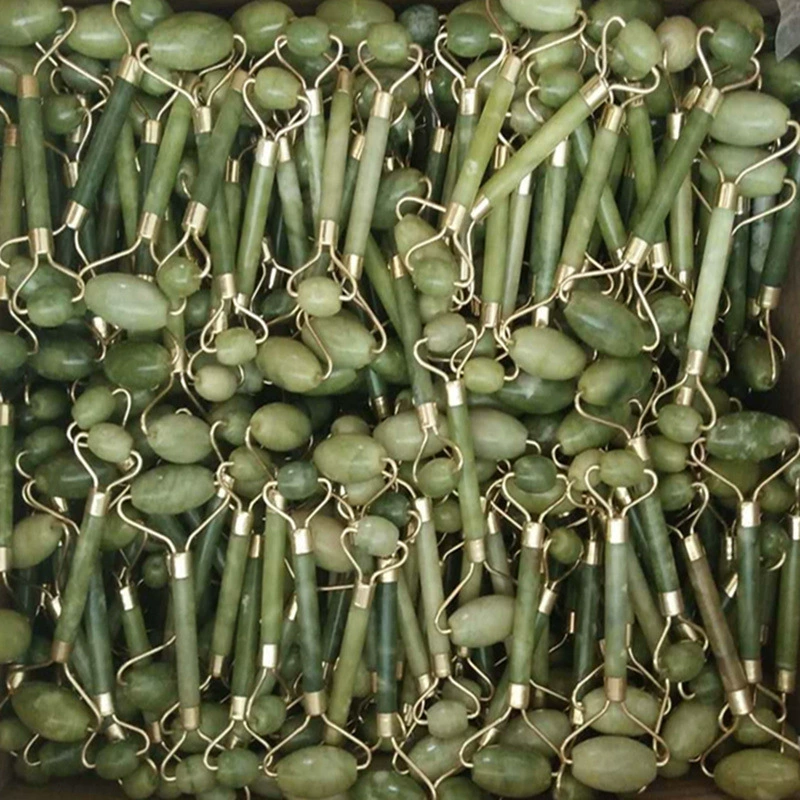 Xiuyan Нефритовый ролик контейнер для красоты Массажная палка массажный ролик нефритовый массажер массаж лица нефритовый толчок