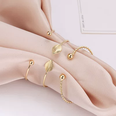 Тренд модный браслет, украшения, набор, Aliexpress, wish, простой и элегантный дизайн, 3 предмета, опт