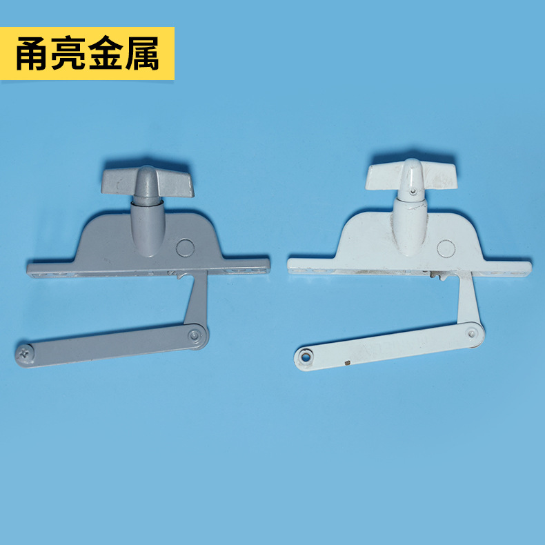 厂家铝合金开窗器控制器锌合金摇窗器锌压铸门窗开关把手铝配件厂