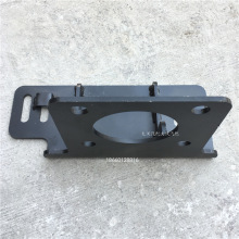 陕汽重卡德龙X3000保险杠支架 左右安装铁支架 德龙X3000配件