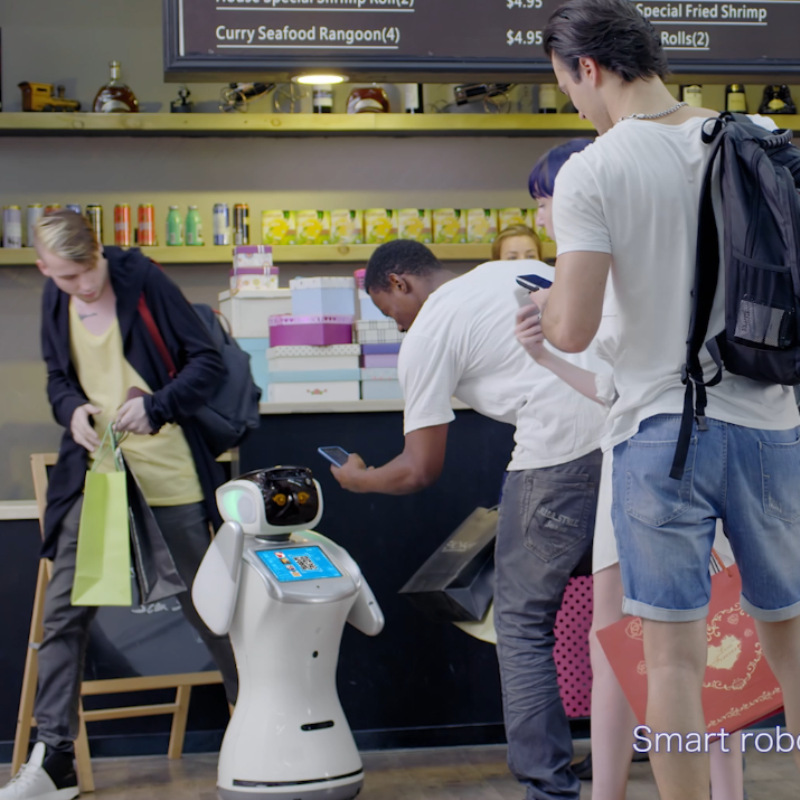 Robot Educativo de Acompañamiento con IA para Preescolar Potencia 300W para Guarderías