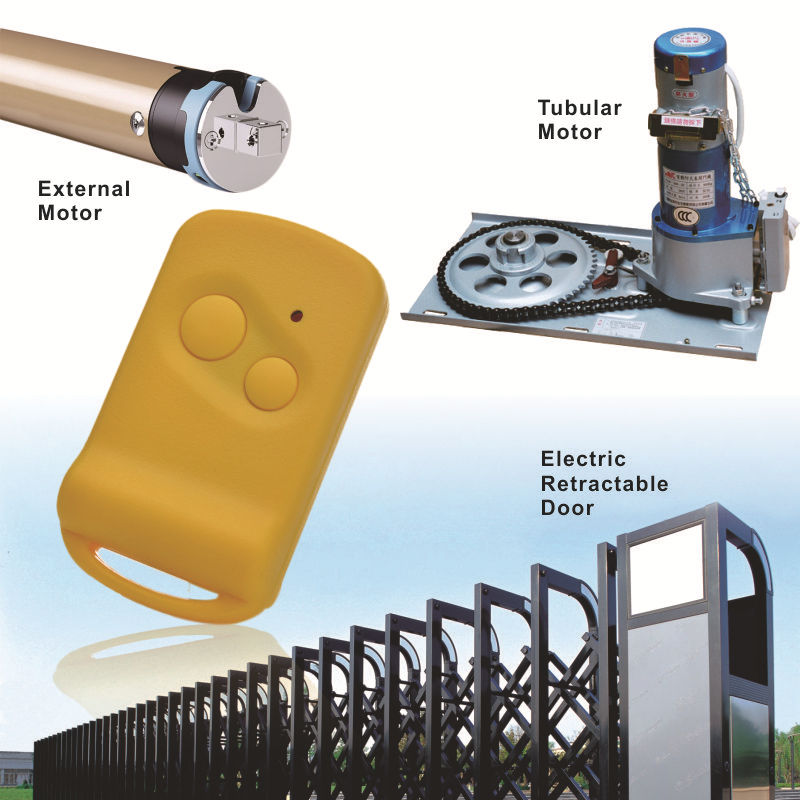 供应无线433m拷贝遥控器 两键焊码遥控器 车库门新款私模遥控器