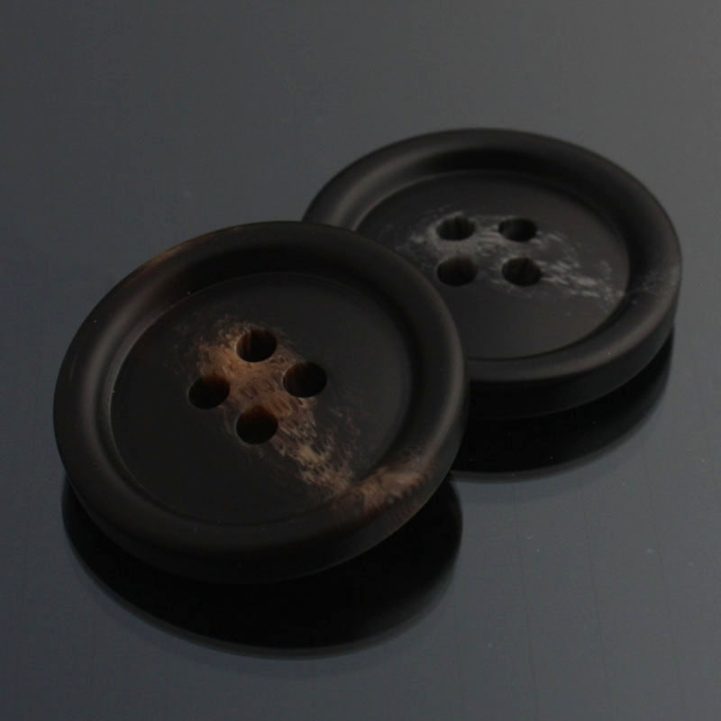 高端四眼大衣风衣毛衣外套男女西装花纹棒花树脂纽扣扣子批发4136