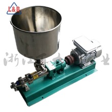 G25-2型单螺杆泵 304不锈钢G型螺杆泵 食品螺杆泵浓浆泵