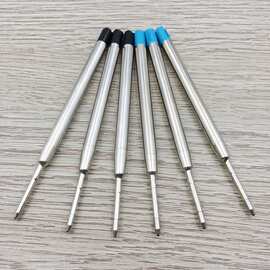 424金属旋转圆珠笔芯定 制g2按动圆珠笔芯战术防卫笔专用替换笔芯